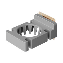 Wandmontierter Tennisschlägerhalter,-grau