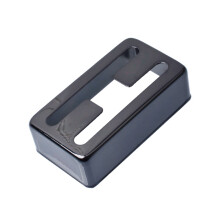Unique Guitar Pickup Cover H Shape Metal Shell Guitar-Black