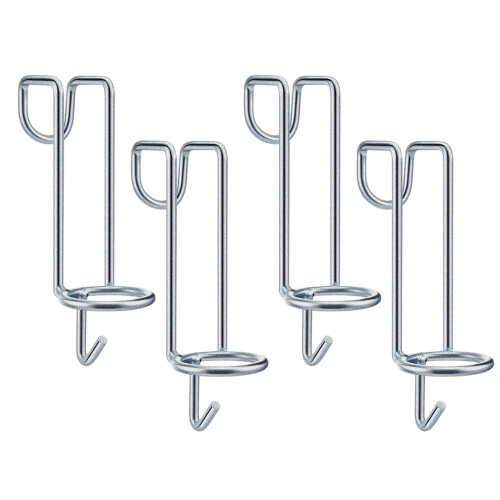 Multipurpose Iron Hanging Hook Heavy Duty Iron Stall-4 pieces