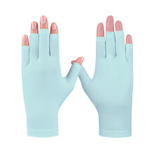 Professional Golf Gloves Ergonomic Ladies Golf Gloves-Blue
