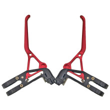 Aluminum Alloy Cycle Brake Handle Brake Levers Handbrake-Red