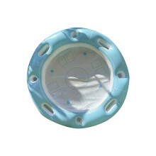 Flexible Inflatable Fun Base Suitable For Playing-light blue