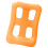 Water Hammock Pool Floating Chair Float Hammock Pool-Orange 1