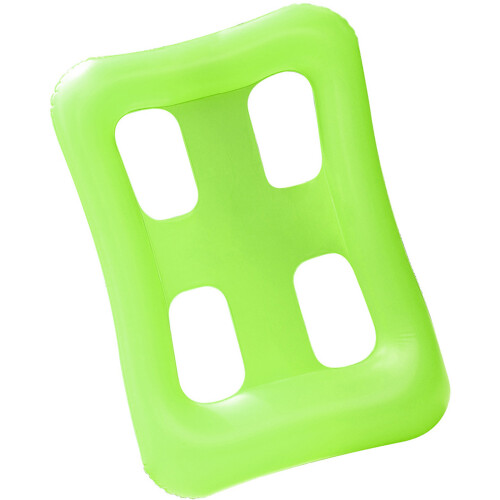 Pool Lounger Float Inflatable Pool Float Air Mat Airbed-Green