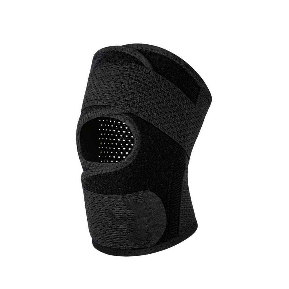 Shock Absorption Sport Knee Brace with Spring Stabilizers-1 S