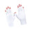 Sweat Absorption Polyester Golf Gloves For Professional-White 1