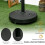 Outsunny Base de Sombrilla Negro 53 x 53 x 41 cm 6