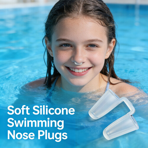 Waterproof Pool Nose Plug with Storage Box-M nasal congestion 2