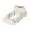 Wall Mounted Racket Rack Plastic Hanging Hook Tennis-White 1