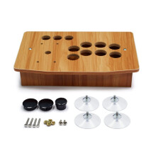 Gehäuse Aus Holz für Arcade-Spielkonsolen zum Selbstbau Von Joystick und Knöpfen, Retro-Videospielgehäuse für Heimspielhallen