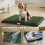 PawHut Inodoro para Perro Negro 76 x 50.5 x 3.5 cm 4