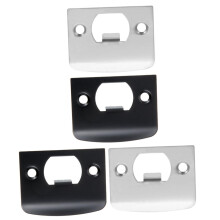4pcs Stainless Steel Door Reinforcement Plate Kit for Enhanced Door Security and Long‑Life Strength