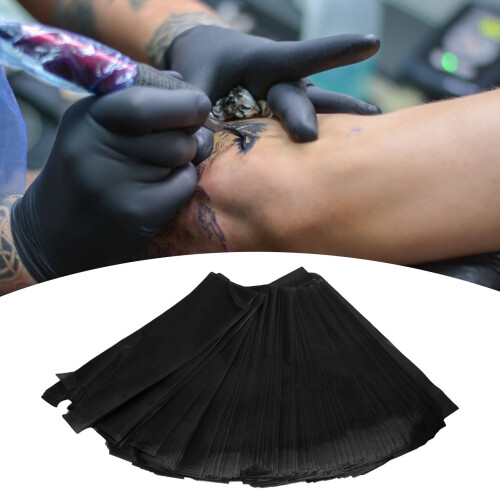 Tattoo Pen Covers 400pcs Black 166x51mm Sleeves