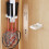 Wall Mounted Racket Rack Badminton Racket Holder Wall Hook-grey 6