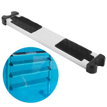 Pool Ladder Step Replacement 304 Stainless Steel Non‑Slip Tread with Thickened Pedal for Hot Spring Pool