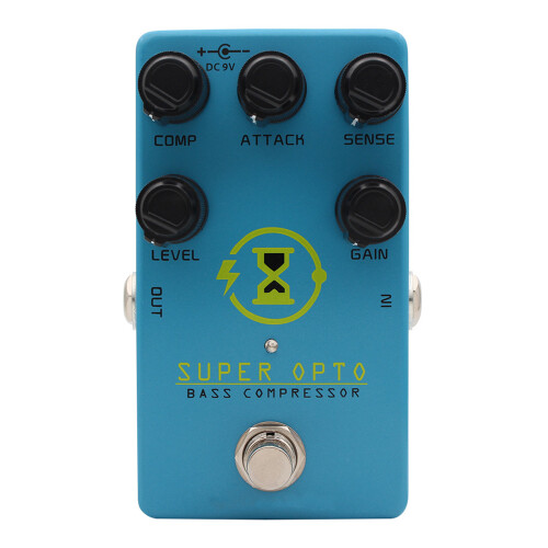 Professional Optical Bass Compressor Pedal With-SUPEROPTO 1