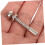 4pcs Spring Loaded Plunger Latch Adjustable Locking Pin Set for Crib Bed Hardware Replacement 3