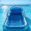 PVC Floating Pool Mat Mattress With Sprinkling Feature For-pink 5