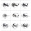 Matte Black Wall Hooks Heavy Duty RustResistant Towel and Robe Hooks for Bathroom SpaceSaving Mount 2