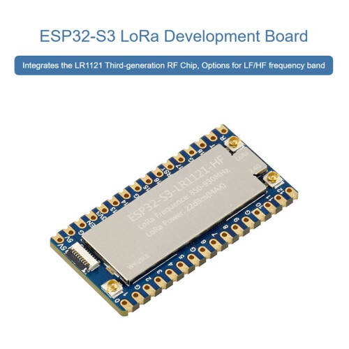 ESP32-S3 LoRa Development Board, Integrates LR1121, Supports Sub-GHz/2.4GHz LoRa Wireless Communication 1