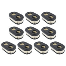 10 Pack 593260 Fuel Filter Replacement, Small Engine Inline Filters for Briggs and Stratton Lawn Mowers and Generators