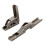 2Pcs Heavy Duty 90 Degree Folding Hinge No‑Drill Wall Mounted Table Support, Corrosion‑Resistant 4
