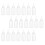 35 Pcs 30ml Squeezy Bottle Squeeze Plastic Bottles Clear Condiment 8