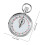 Silver Teaching Aid Mechanical Stopwatch Durable Metal Stopwatch 2