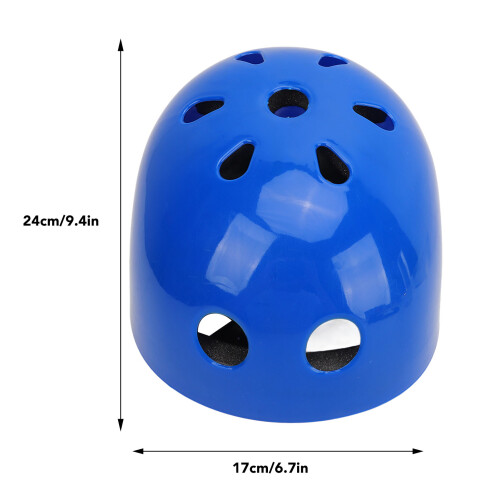 Lightweight Children Bicycle Helmet Blue 24x17cm 1