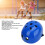 Lightweight Children Bicycle Helmet Blue 24x17cm 4