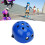 Lightweight Children Bicycle Helmet Blue 24x17cm 14