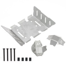 RC Chassis Armor Stainless Steel Skid Plate for AXIAL AXP8 Gilamon 1/8 Scale HeavyDuty Protection