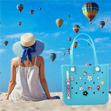 Blumenanhänger-Zubehör für Bogg Bags und Simply Southern Tote, Beach Tote, Strandtaschen-Zubehör (16 Stück)