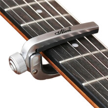Alice Guitar Capo Adjustable Roller Perfect Quick Change Tune for Electric Acoustic Guitar, Bass, Violin, and Ukulele A