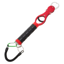 Fishing Gripper Stainless Steel Fish Lip Grip with Scale OneHanded Operation AntiSlip Tool for Anglers