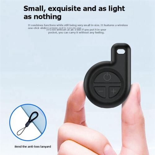 Wireless  Screen Scroll Remote Control Auto Slide Page Turner Lazy Phone Scroller for IOS Android Lazy Artifact 1