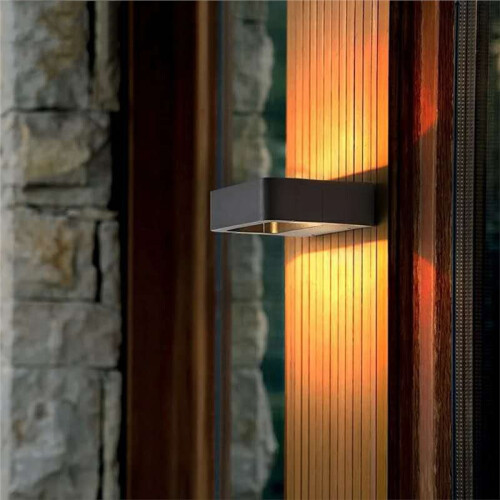 Luminárias de Parede Externas À Prova D'Água Feiyunlux com Sensor de Presença para Varanda e Sacada 2