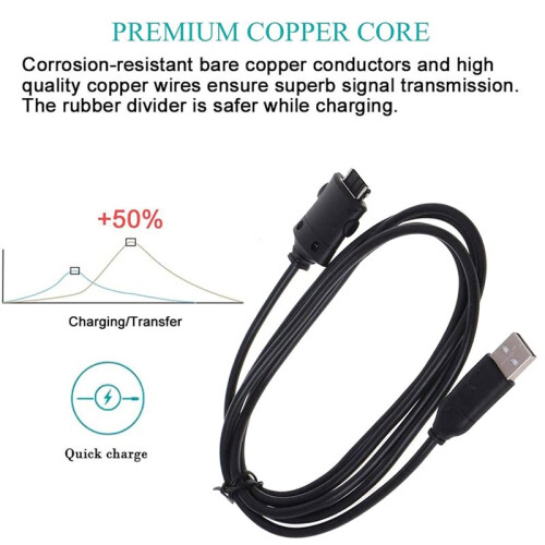 SUC-C2 USB Charging Cable Data Transfer Cord Replacement for  Digital Camera 1