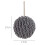 Black Microfiber Hand Towel with Loop, Quick Dry Soft Absorbent Chenille for Kitchen and Bathroom 2