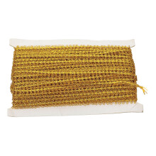 Golden Polyester Curtain Accessory Decorative Trim for Curtains