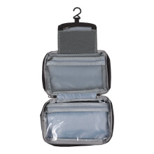 Waterproof Black Toiletry Bag Portable Hanging Makeup Organizer