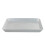 1Pc Silver Aluminium Alloy Square Baking Pan Perforated Pizza Tray 1