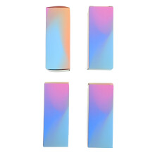 100Pcs Multi Colored Paper Lipstick Cases Stylish DIY Storage Boxes
