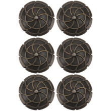 6 Pcs Door Handle Cabinet Wardrobe Knob Furniture Pull