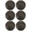 6 Pcs Door Handle Cabinet Wardrobe Knob Furniture Pull 1