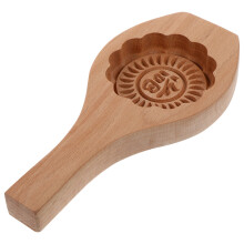 1Pc Wooden Moon Cake Mould Diy Baking Tool For Kitchen Home
