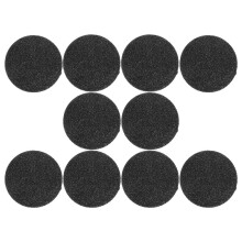 10Pcs Black Electric Foot Exfoliating File Double-Sided Foot Care