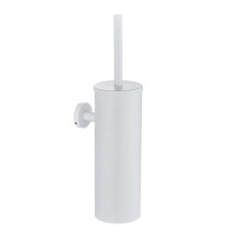 Stainless Steel Toilet Brush Set with Wall Mounted Holder, Long Handle, AntiOdor, Modern Design