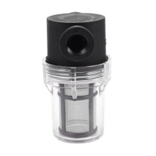 2X Garden Pond Inline Mesh Strainer Water Pump Filter Irrigation High Flow Pipeline Filter