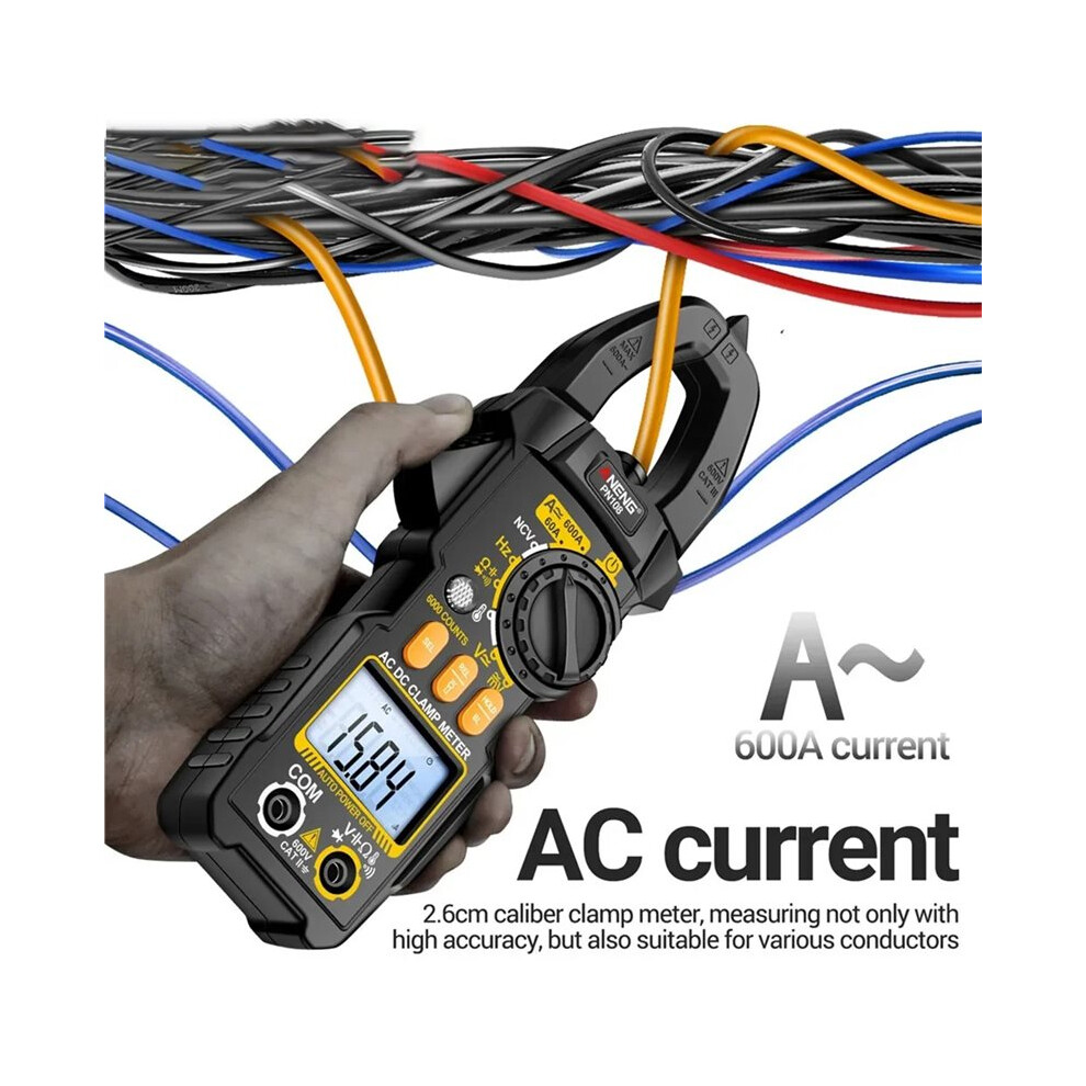 Aneng Pn108 Clamp Meter Multimeter: Precision Ac/ Voltage, Current, Resistance Tester 4711324476513
